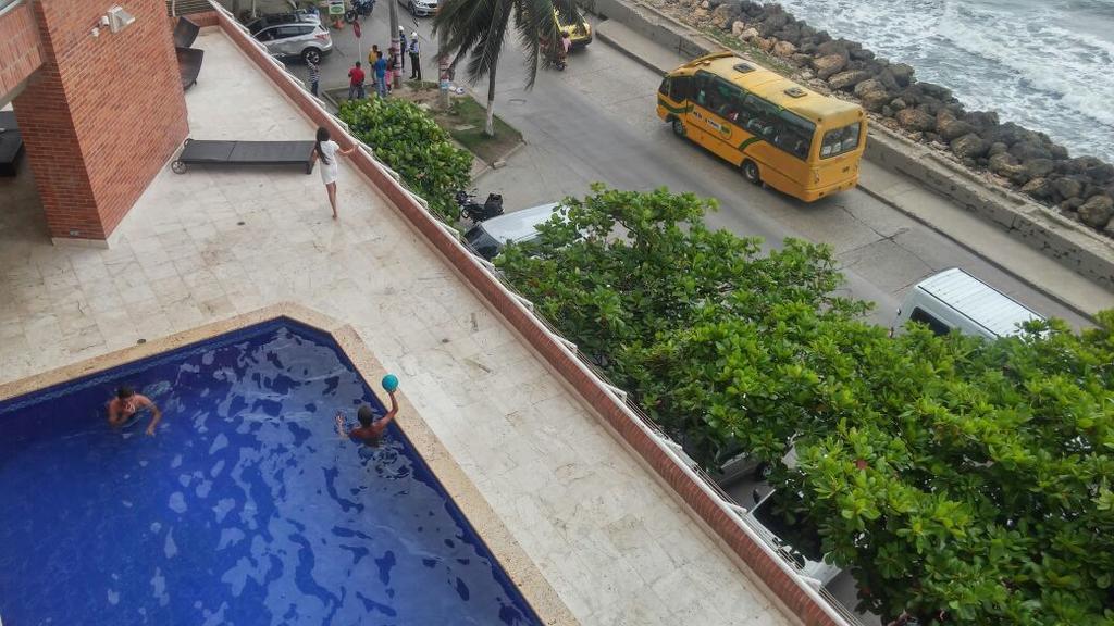 Apto En Cartagena Ed Puerto Azul Vista Al Mar Lejlighed Eksteriør billede
