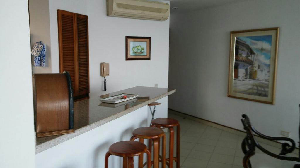 Apto En Cartagena Ed Puerto Azul Vista Al Mar Lejlighed Eksteriør billede