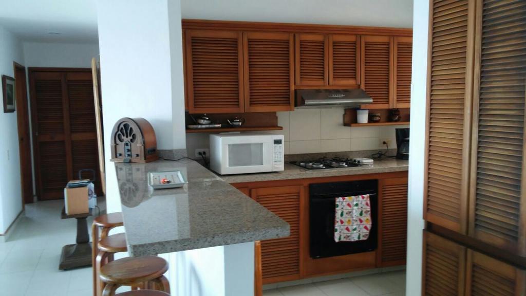 Apto En Cartagena Ed Puerto Azul Vista Al Mar Lejlighed Eksteriør billede